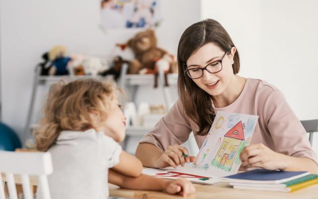child learning