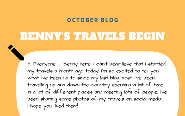 Benny's Travels Begin