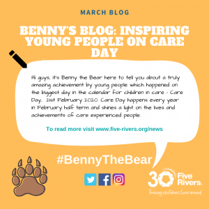 Benny's March Blog