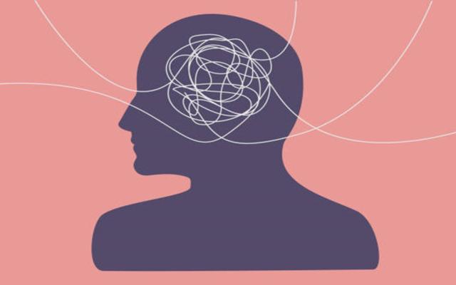 graphic of head and swirls