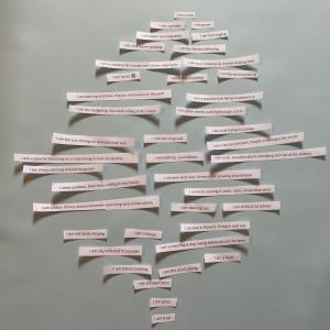 cut up poetry