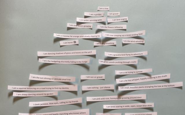 cut up poetry