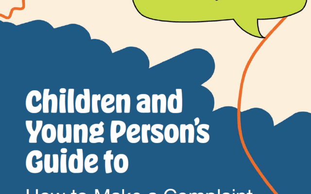 How to make a complaint front cover