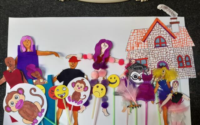 Evie's dolls from children who foster