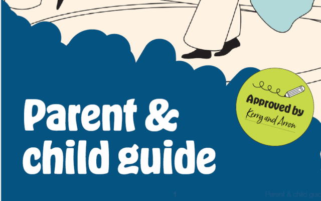 front cover of our Parent and Child welcome guide