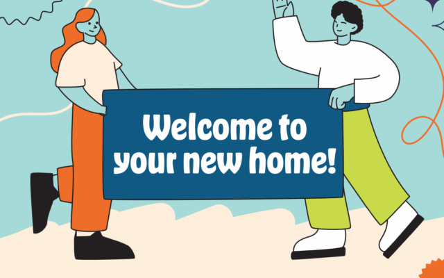 Welcome Card front cover